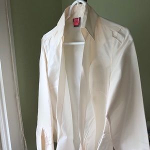 Champagne Silk blouse